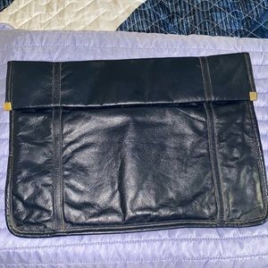 Vintage Navy Large Clutch